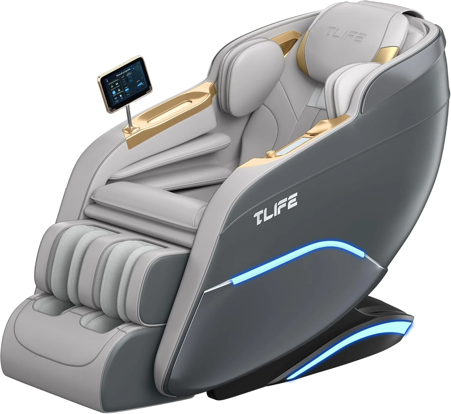 Full Body Massage Chair, 160° Zero Gravity Recliner with Body Scan, 50